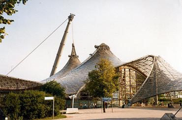 Munich olympic park buildings